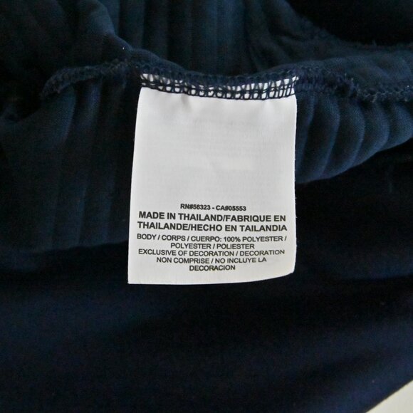 Nike Dri-Fit Just Do It Big Logo Activewear Athletic Navy Blue Sweatshirt Sz XL - Picture 10 of 16